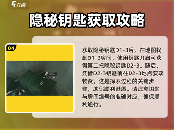 三角洲行动🔥隐秘钥匙获取方法大揭秘！截图5