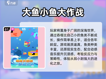 🐟2024超上头吃小鱼游戏排行榜！截图2