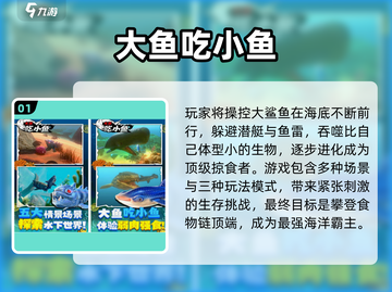 🔥2025最火大鱼吃小鱼手游合集来袭！🐠💥截图2