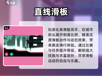 2025最🔥滑板游戏排行🎮指尖上的极限挑战！截图7
