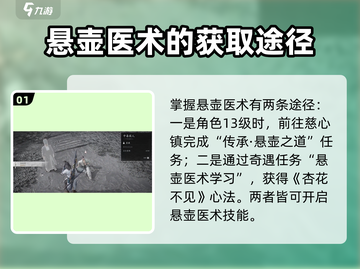 燕云十六声🔥悬壶医术使用秘籍🎉截图2
