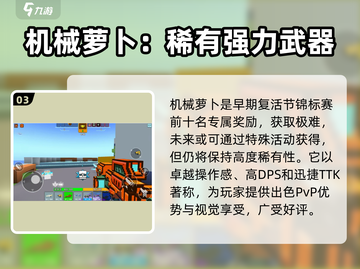像素射击机械萝卜🔥超强 intensity 解锁新玩法！🎮截图4