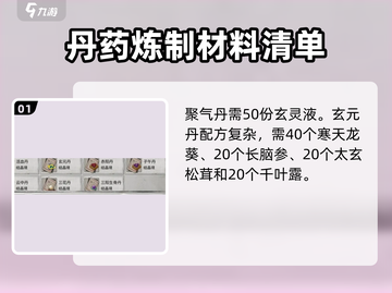 鬼谷八荒🔥丹方大全及获取方法大公开！截图2