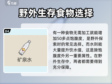 逆境重生：游戏中必备食品大揭秘🔥🎮截图5