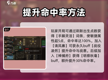 🎯大侠立志传命中失准？速看提升攻略！🔥截图2