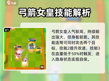 皇室奇兵🔥英雄强度大揭秘！角色全解析✨截图2