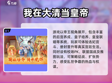 👑穿越当皇帝！2024超好玩皇帝游戏推荐👑截图2