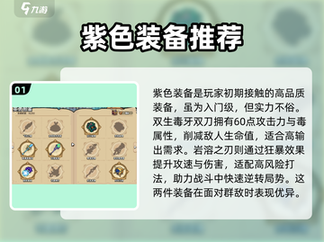 英勇之地🔥装备全解析，手游党必看！截图2