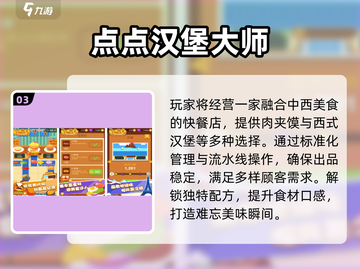 🔥2025超火做汉堡手游TOP榜🍔🎮截图4