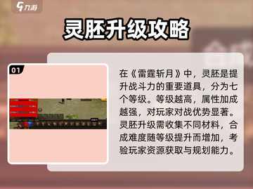 《雷霆斩月》灵胚合成秘籍⚡截图2