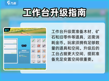 《波西亚时光》手游工作台升级秘籍🔥超简单！截图2