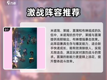 命运圣契菖蒲阵容🔥超强搭配，轻松制胜！截图2