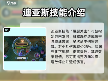 决胜巅峰迪亚斯🔥角色揭秘，玩了就上瘾！截图2
