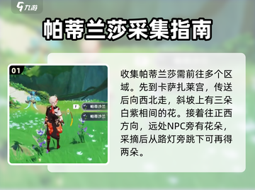 原神🔥帕蒂莎兰采集位置全解密！💎截图2