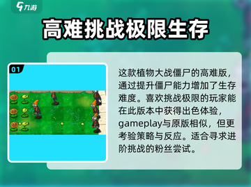 植物大战僵尸高难版🔥玩法大揭秘！游戏技巧全在这👇截图2