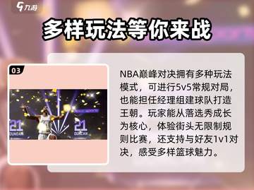 NBA巅峰对决🔥超燃游戏玩法揭秘🏀截图4