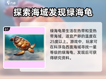 黎明之海绿海龟获取🔥超简单攻略来啦！🎮截图2