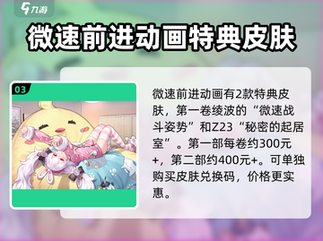 碧蓝航线⚡微速前进皮肤获取攻略💰超值价格曝光！截图4