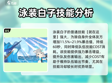 蔚蓝档案🔥白子泳装超详细解析来啦！💥截图6