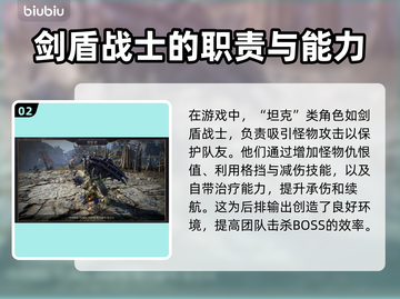 王权与自由：剑盾职业大揭秘！🎮🔥截图3