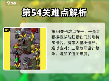 🎮植物大战僵尸杂交版54关通关秘籍！截图2