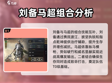 三国谋定天下🔥刘备马超最强组合加点攻略来啦！截图2