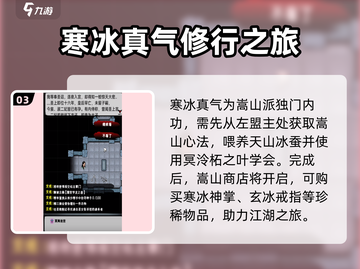 江湖风云录🔥嵩山派最强攻略入门心得大公开！截图4