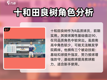 排球少年手游💥十和田良树超强攻略来啦！截图2