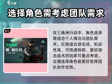 三角洲行动🔥角色大全，最强角色曝光⚠截图2