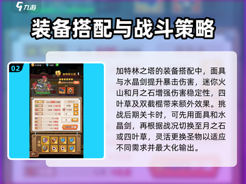 塔塔守卫战🔥加特林最强出装推荐💥截图3