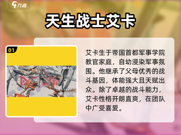 晴空之下🔥艾卡角色大揭秘！游戏必备🔥截图2