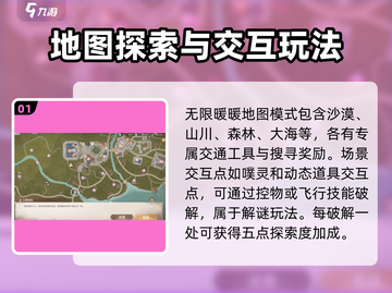无限暖暖地图🔥超大世界等你探索！🎮截图2