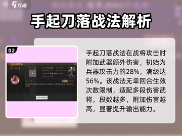 三国志战棋版🔥手起刀落战法超详细简评！截图3