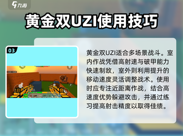 像素射击🔥黄金双UZI武器测评来了！超厉害✨截图4