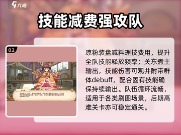 《料理次元》刷图神阵🔥速通必备截图3