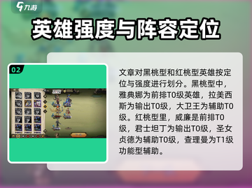 进击的骑士💥最强阵容搭配🔥助你称霸战场！截图3
