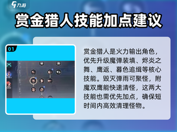 晶核手游🔥赏金猎人技能加点攻略来袭！⚡截图2