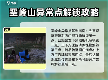 七日世界地图🔥异常点全收集攻略💡截图6