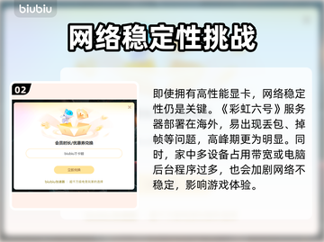 🎮彩虹六号掉帧救星！秒变丝滑操作截图3