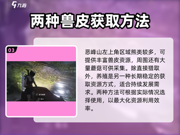 《七日世界》兽皮获取大揭秘🔥玩家必看！截图4