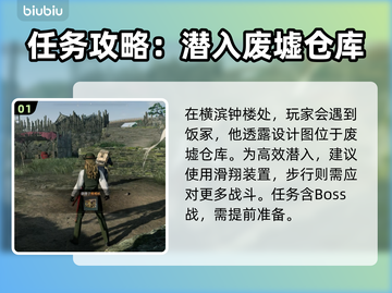 浪人崛起：寻找照相机任务全流程攻略✨🎮截图2