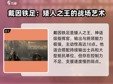 指环王纷争：戴因铁足🔥玩法全攻略，轻松上分！截图2