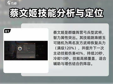 三国群英传鸿鹄霸业🔥蔡文姬技能效果全揭秘🎉截图2