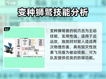 魔力宝贝复兴🔥变种狮鹫兽超强攻略🎉截图3