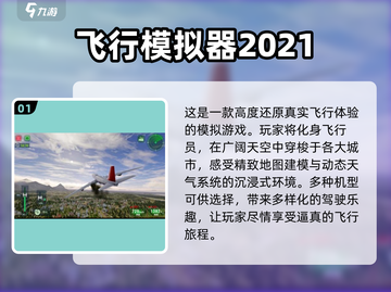 2024必玩✈顶级飞行模拟游戏推荐！截图2