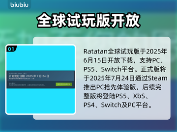 🔥Ratatan发售日曝光！限时上线截图2