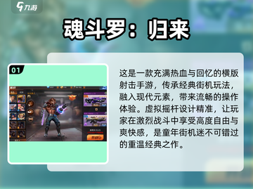 经典魂斗罗游戏推荐🔥2024必玩清单🎮截图2