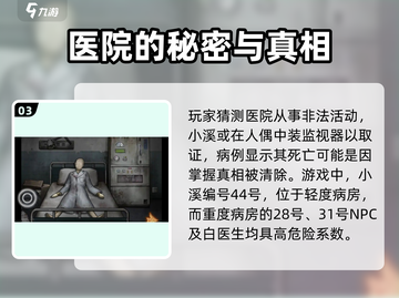 十三号病院🔥惊悚剧情解析，游戏代入感超强！병원截图4
