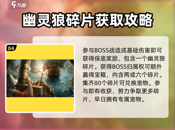 黎明之海🔥幽灵狼获取攻略✨轻松到手秘籍！截图5