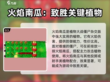 植物大战僵尸：火焰南瓜🔥杂交版超强攻略来啦！截图4